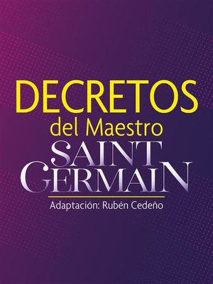Decretos del Maestro Saint Germain - ebook